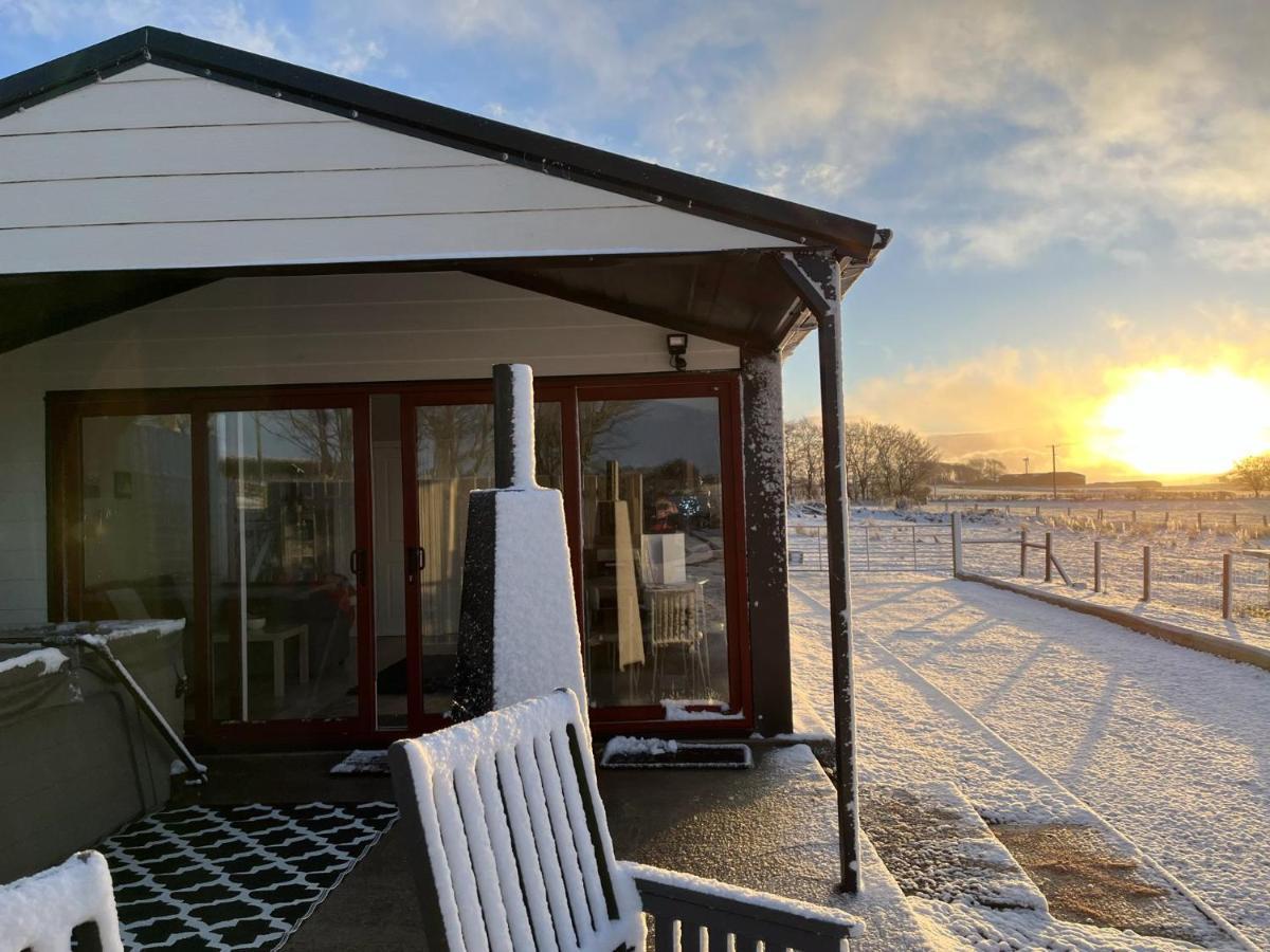 Deerfin Rentals Private Chalet With Hot Tub Ballymena Kültér fotó